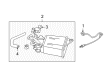 Toyota Matrix PCV Hose Diagram - 12262-22090