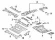 Toyota RAV4 Floor Pan Diagram - 58211-0R040