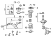 Scion Alignment Bolt Diagram - 90105-A0250