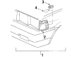 Toyota Corolla Side Marker Light Diagram - 81610-19465