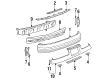 Toyota Celica Bumper Diagram - 52159-20920