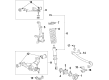 Toyota Land Cruiser Shock And Strut Mount Diagram - 48609-60070