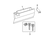 Scion tC Glove Box Diagram - 55550-21020-B0