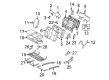 Toyota Tundra Armrest Diagram - 72830-0C200-E0