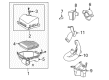 Toyota Corolla Engine Control Module Diagram - 89661-02U92
