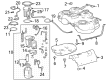 Toyota GR Corolla Fuel Level Sensor Diagram - 83320-12A10