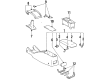 Toyota Celica Center Console Base Diagram - 58801-20220-02