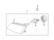 Toyota Sienna Headlight Diagram - 81150-08020