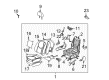 Toyota RAV4 Seat Cover Diagram - 71073-42594-B5