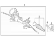 Toyota bZ4X Steering Column Diagram - 45250-42450