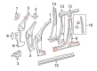 2022 Toyota Sequoia Door Seal Diagram - 67866-0C020