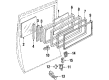 Toyota Van Window Run Diagram - 62755-28020