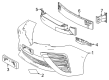 Toyota Mirai Bumper Diagram - 52119-62901