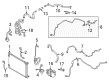 Toyota Prius Prime A/C Compressor Diagram - 88370-47122