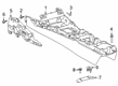 2020 Toyota GR Supra Center Console Base Diagram - 58801-WAA01