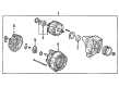 Toyota Avalon Alternator Pulley Diagram - 27415-0W220