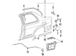 Toyota Tercel Fuel Door Release Cable Diagram - 77035-16150