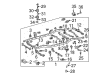 Toyota 4Runner Front Cross-Member Diagram - 51201-35340