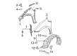 Toyota Prius Fender Diagram - 53802-47031