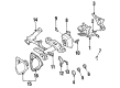 1999 Toyota Avalon Steering Column Cover Diagram - 45025-41010