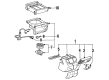 Toyota Previa Heater Core Diagram - 87107-95D02