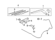 Scion xB Windshield Washer Nozzle Diagram - 85391-42030