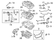 Toyota Prius Plug-In Fuel Level Sensor Diagram - 83320-47080