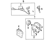 Toyota T100 Distributor Rotor Diagram - 19102-70160