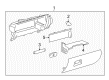 Toyota Tacoma Glove Box Diagram - 55320-04011-C1