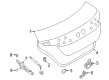 Toyota GR86 Weather Strip Diagram - SU003-09191