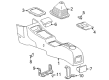Toyota RAV4 Center Console Base Diagram - 58801-42010-B1