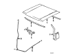 Toyota Tercel Hood Hinge Diagram - 53410-16020