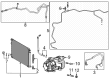 Toyota Highlander A/C Hose Diagram - 88710-0E450