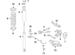Scion tC Coil Spring Insulator Diagram - 48257-75010