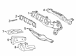 Scion iM Exhaust Heat Shield Diagram - 43498-02020