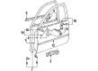 Toyota Corolla Window Regulator Diagram - 69820-02051