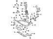 Toyota Camry Shock and Strut Boot Diagram - 48157-07010