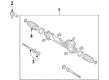 Toyota Sienna Rack And Pinion Diagram - 44250-08041