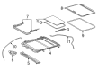 Toyota Avalon Sunroof Diagram - 63201-06131