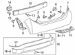 Toyota Prius C Bumper Diagram - 52159-52981