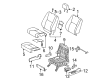 2005 Toyota Tundra Armrest Diagram - 72820-0C110-B1