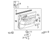 2012 Toyota Tacoma Door Seal Diagram - 68171-04060