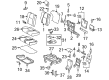Toyota 4Runner Armrest Diagram - 72830-35260-E1