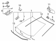 Toyota Windshield Diagram - 56101-0ZA60