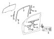 Toyota Tundra Window Run Diagram - 68141-0C040