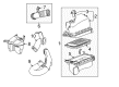 Toyota Matrix Air Intake Coupling Diagram - 17881-0T040