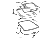 Toyota Corolla Liftgate Lift Support Diagram - 68950-19465