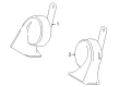 Toyota Mirai Horn Diagram - 86520-62010