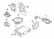 Toyota GR Supra Car Speakers Diagram - 86160-WAA13