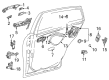 Toyota Mirai Door Lock Actuator Diagram - 69060-62060